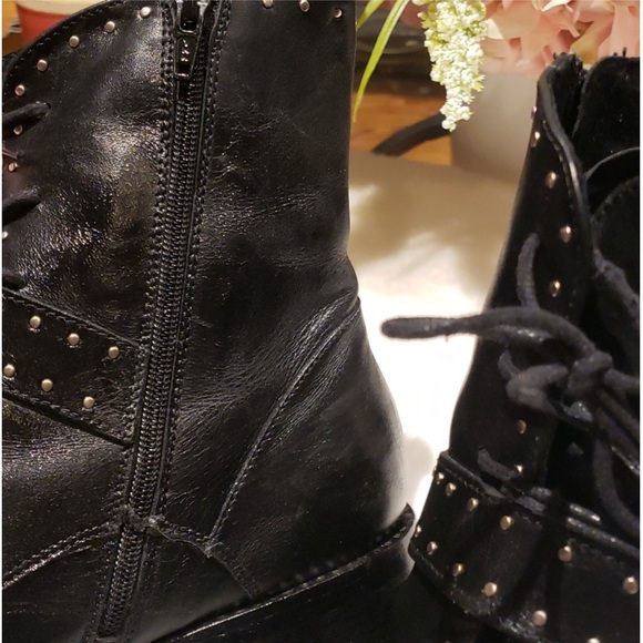 GUC Napoleoni Studded Combat Boots - Picture 9 of 16